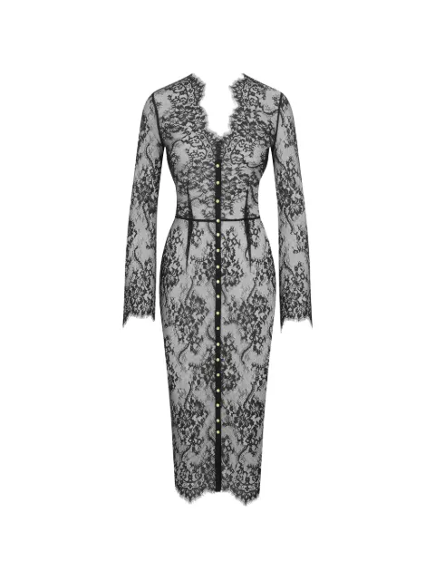 SCANDALE vestido midi de manga larga