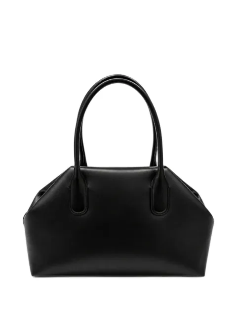 Themoirè medium Talia Trunk embossed-logo gusseted tote bag