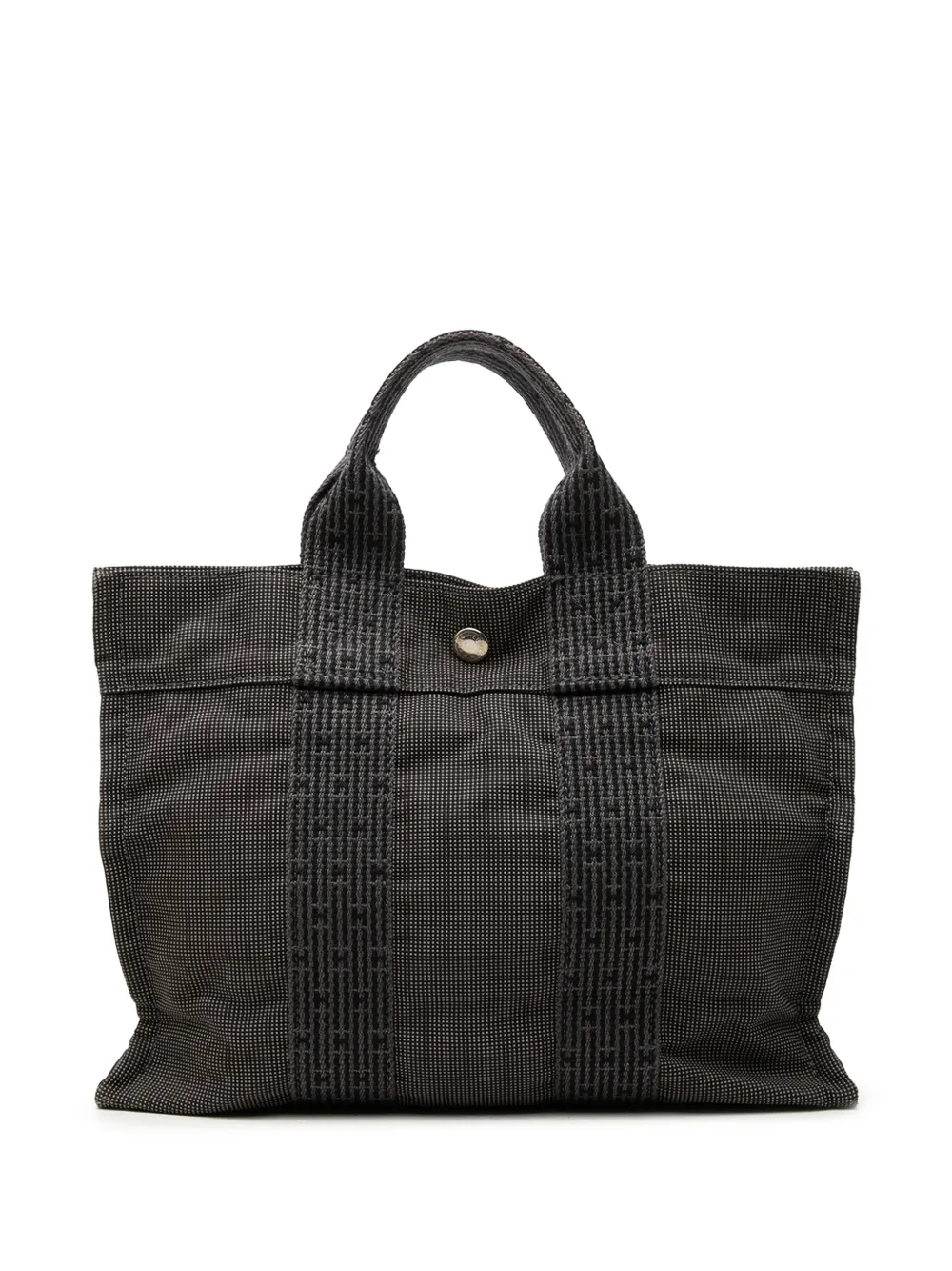 Hermès Pre-Owned 1990-2010 Canvas Herline PM tote bag - Grau