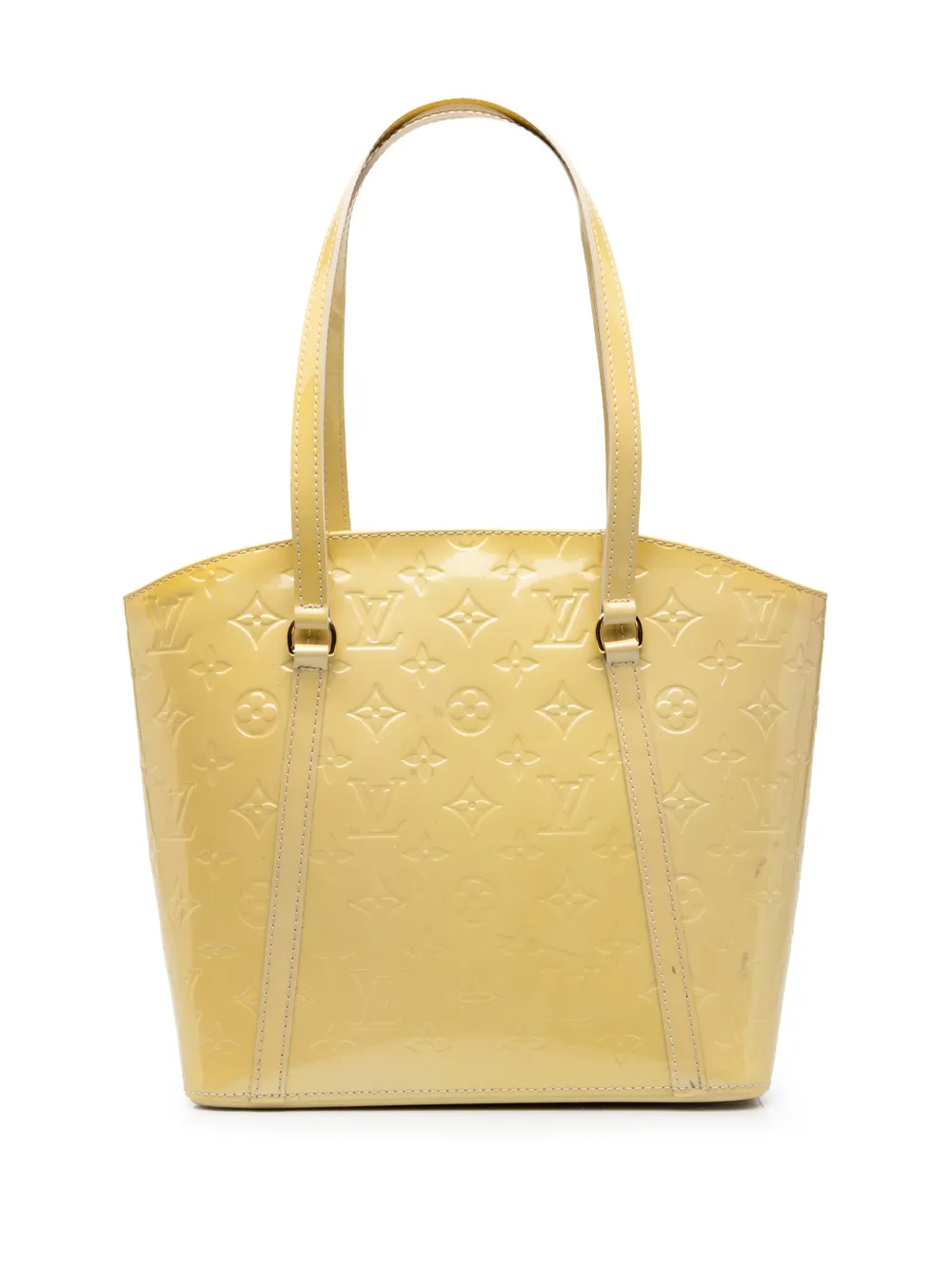 Louis Vuitton Pre-Owned 2012 Monogram Vernis Avalon MM shoulder bag - Toni neutri