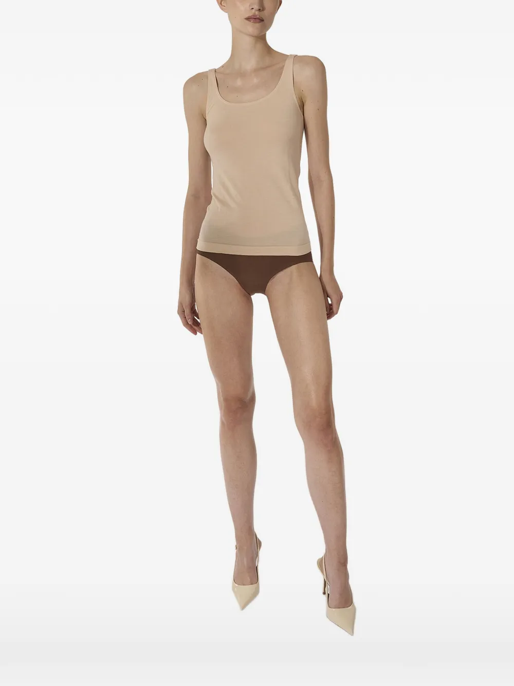 Wolford seamless virgin-wool top - Rosa