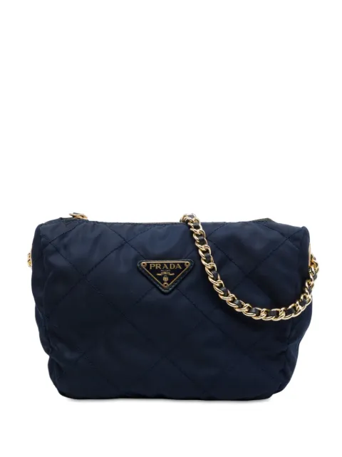 Prada Pre-Owned bandolera Impuntu Tessuto Chain 2000-2013
