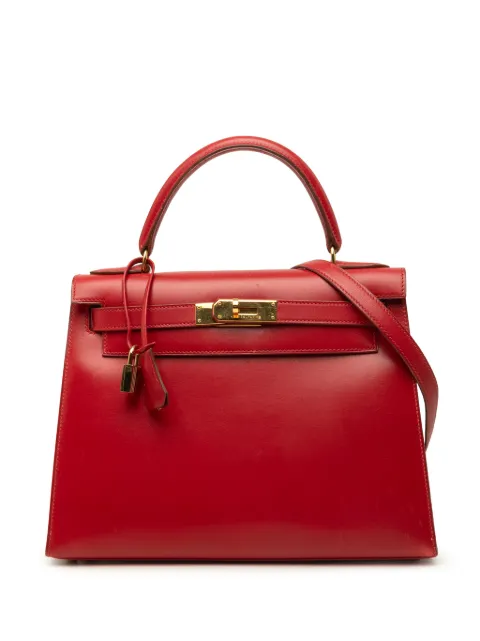 Hermès Pre-Owned 1993 Box Calf Kelly Sellier 28 satchel