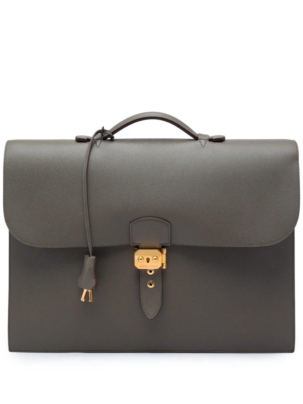 Hermès Pre-Owned 2015 Epsom Sac A Depeches 38 business bag - Braun