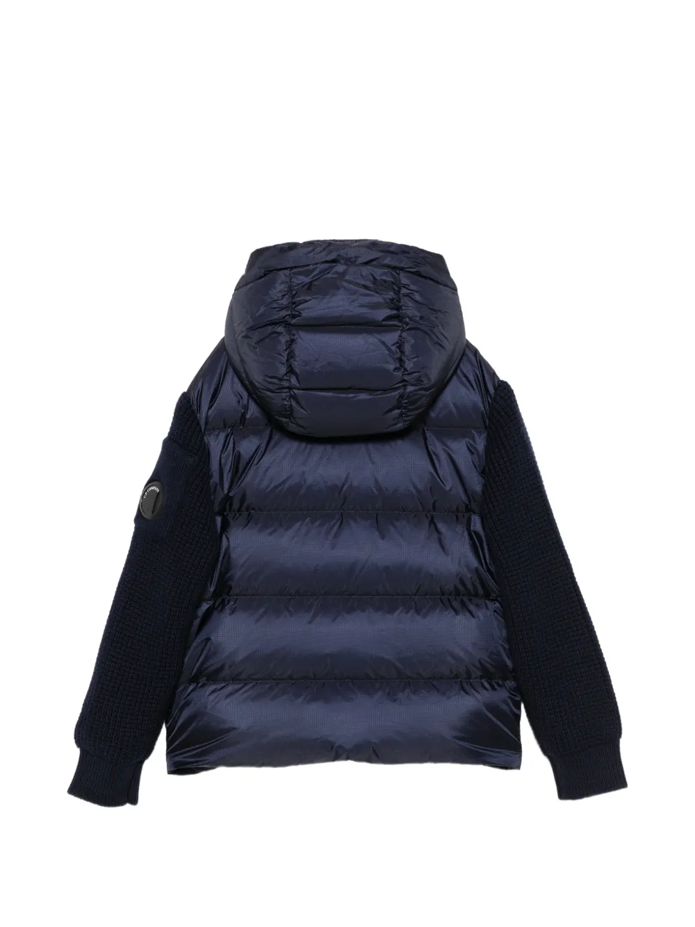C.P. Company Kids hooded padded coat Blauw
