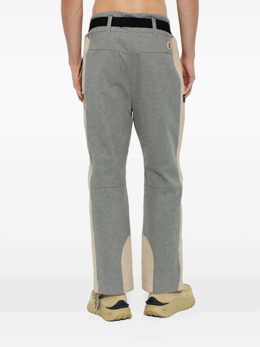 BOGNER Firat belted ski pants Grijs