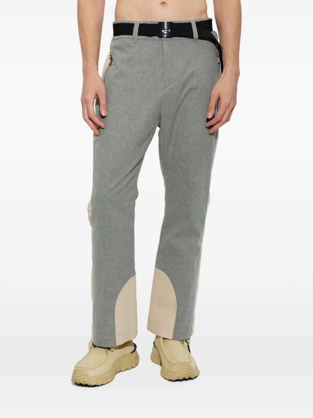 BOGNER Firat belted ski pants Grijs