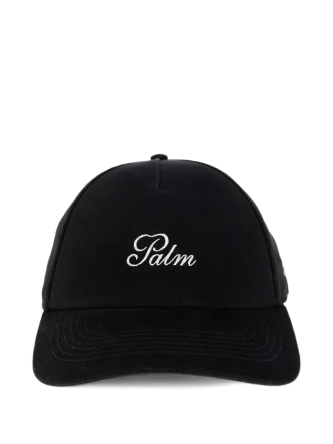 Palm Angels logo-embroidered baseball cap