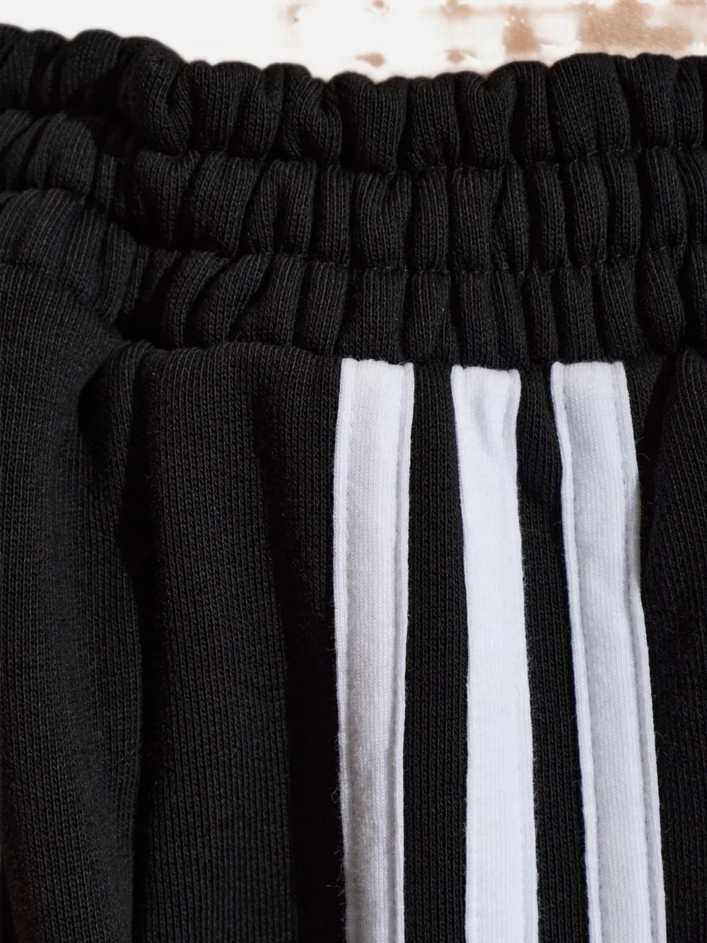 adidas wide-leg track pants Zwart