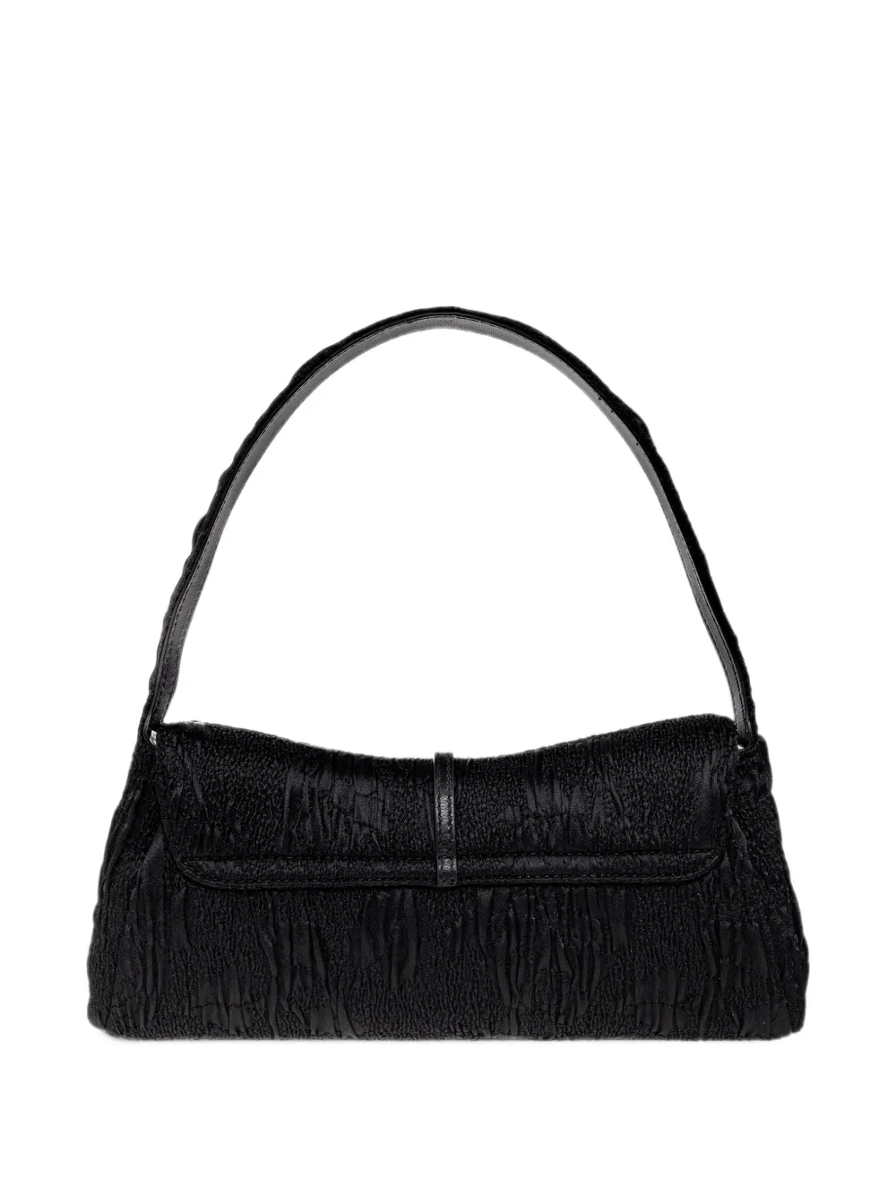 Balmain Metropolis textured-finish shoulder bag Zwart
