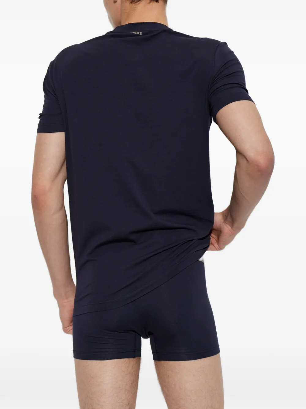 DSQUARED2 crew-neck T-shirt Blauw