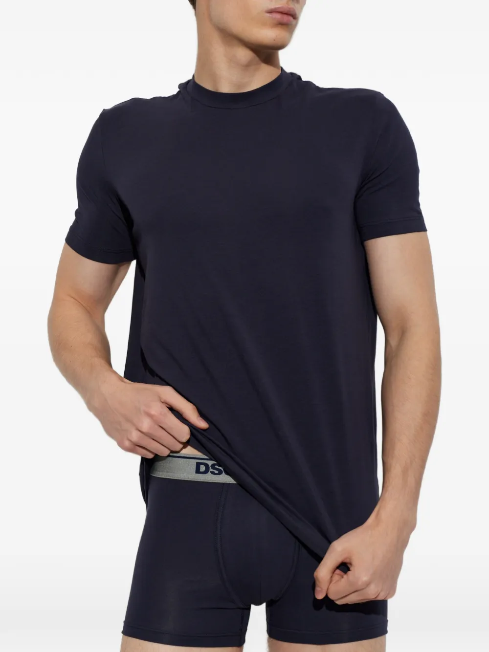 DSQUARED2 crew-neck T-shirt Blauw