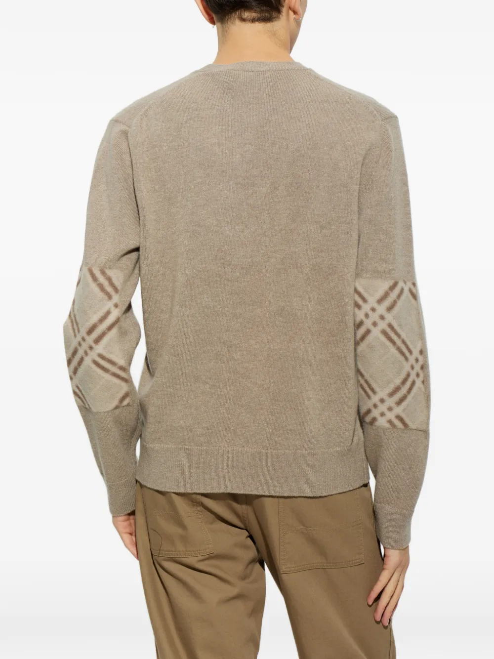 Burberry crew-neck wool sweater Bruin