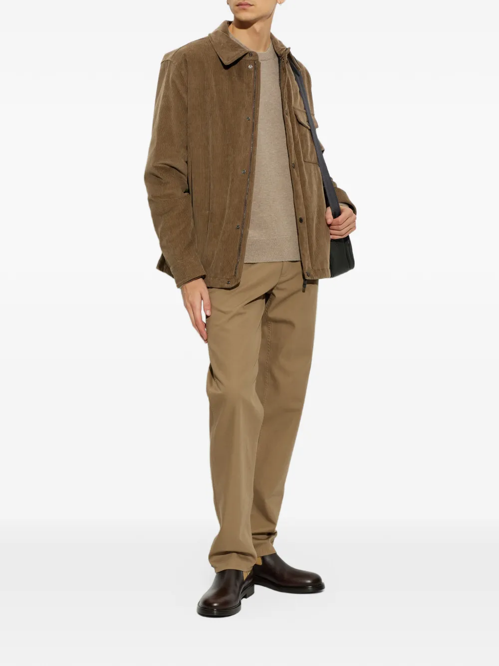 Burberry crew-neck wool sweater Bruin