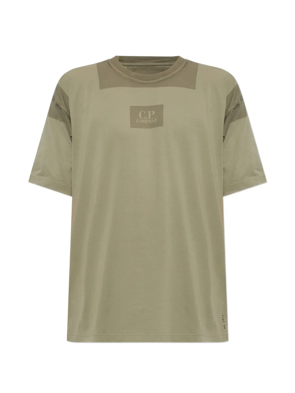 C.P. Company 24/1 jersey short-sleeve chest logo T-Shirt - Grün