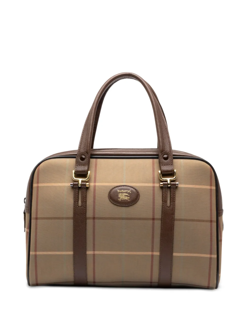 Burberry Pre-Owned 20th Century Vintage Check Canvas handbag - Brown