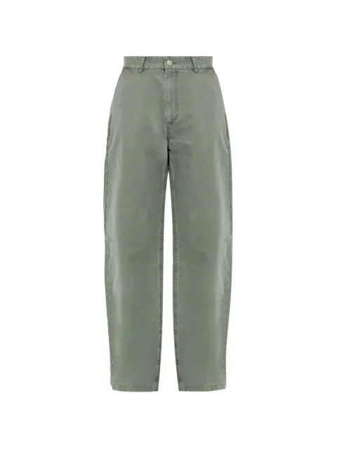 MISBHV pantalon droit à plaque logo