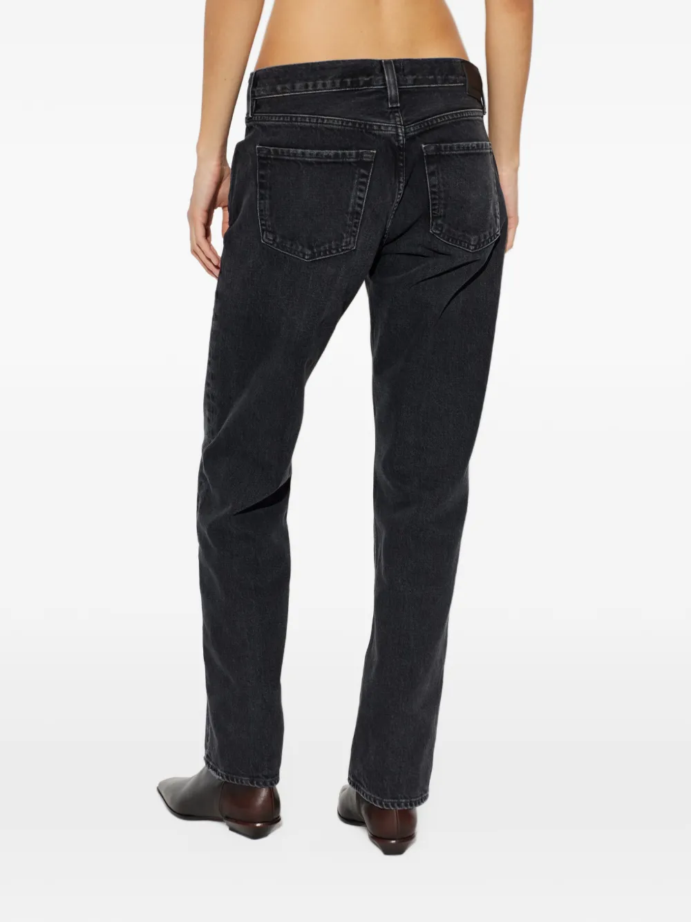 Citizens of Humanity Faye straight-leg jeans Zwart