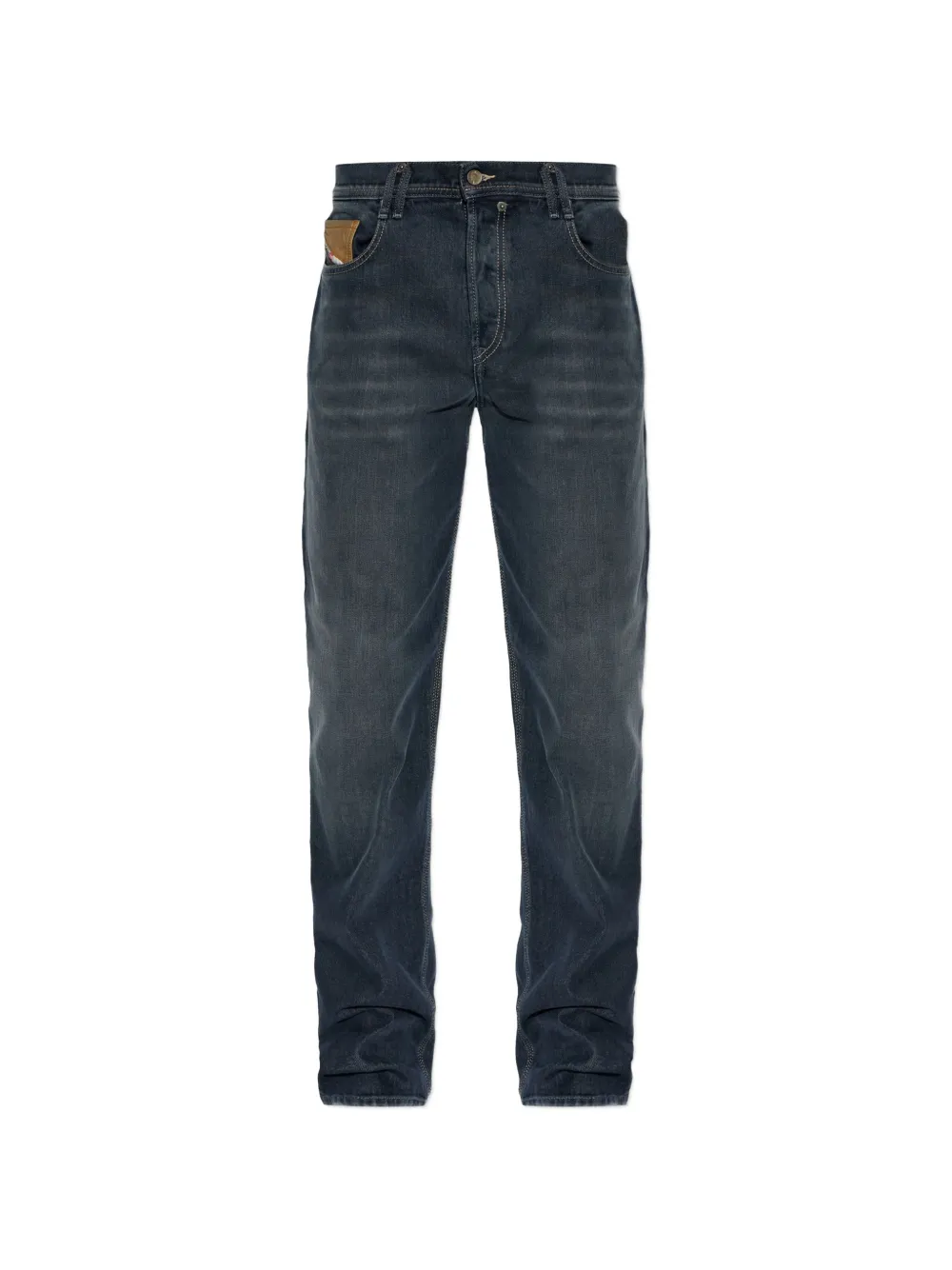 Diesel 2023 D-Finitive-P straight-leg jeans Blauw