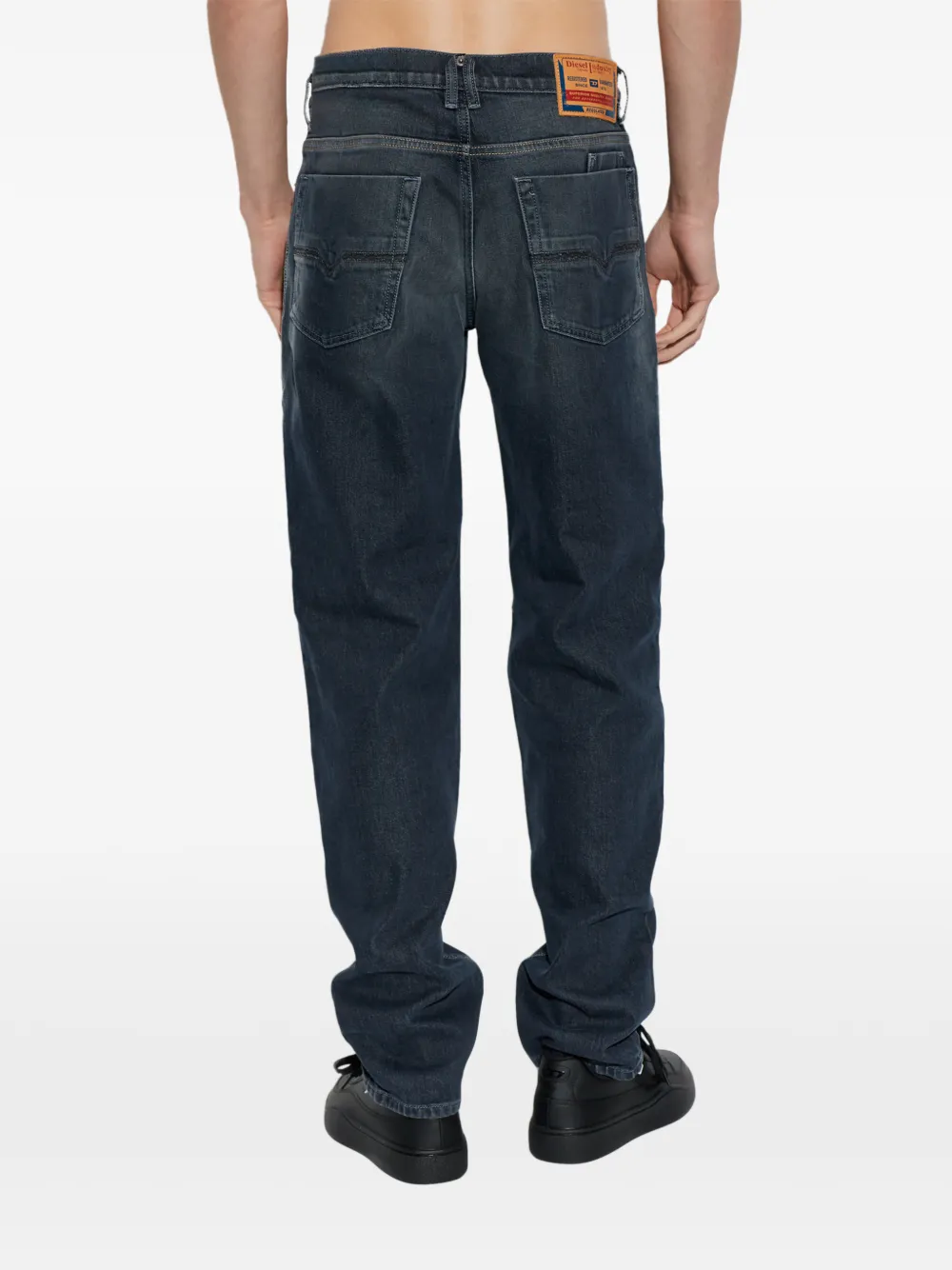 Diesel 2023 D-Finitive-P straight-leg jeans Blauw