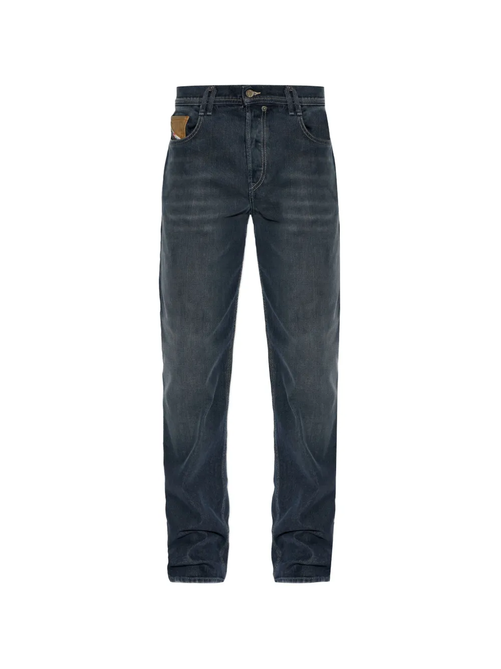 Diesel 2023 D-Finitive-P jeans met rechte pijpen Blauw