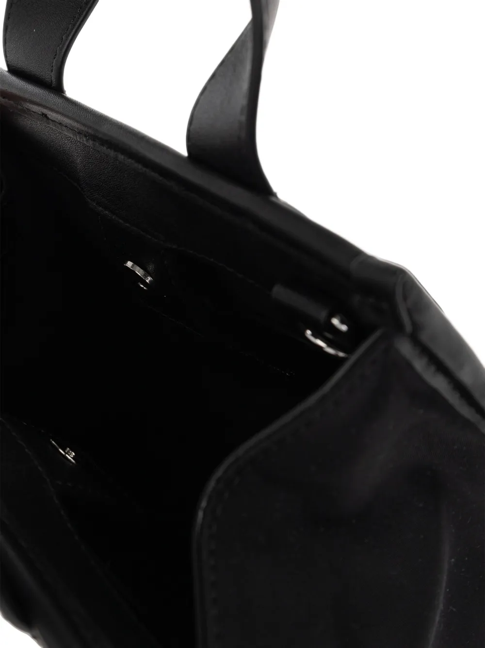 Off-White quilted Arrows tote bag Zwart