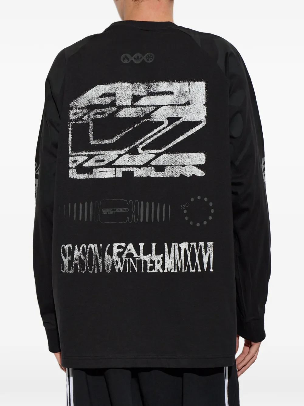 adidas Adilenium 6 long sleeve T-shirt Zwart
