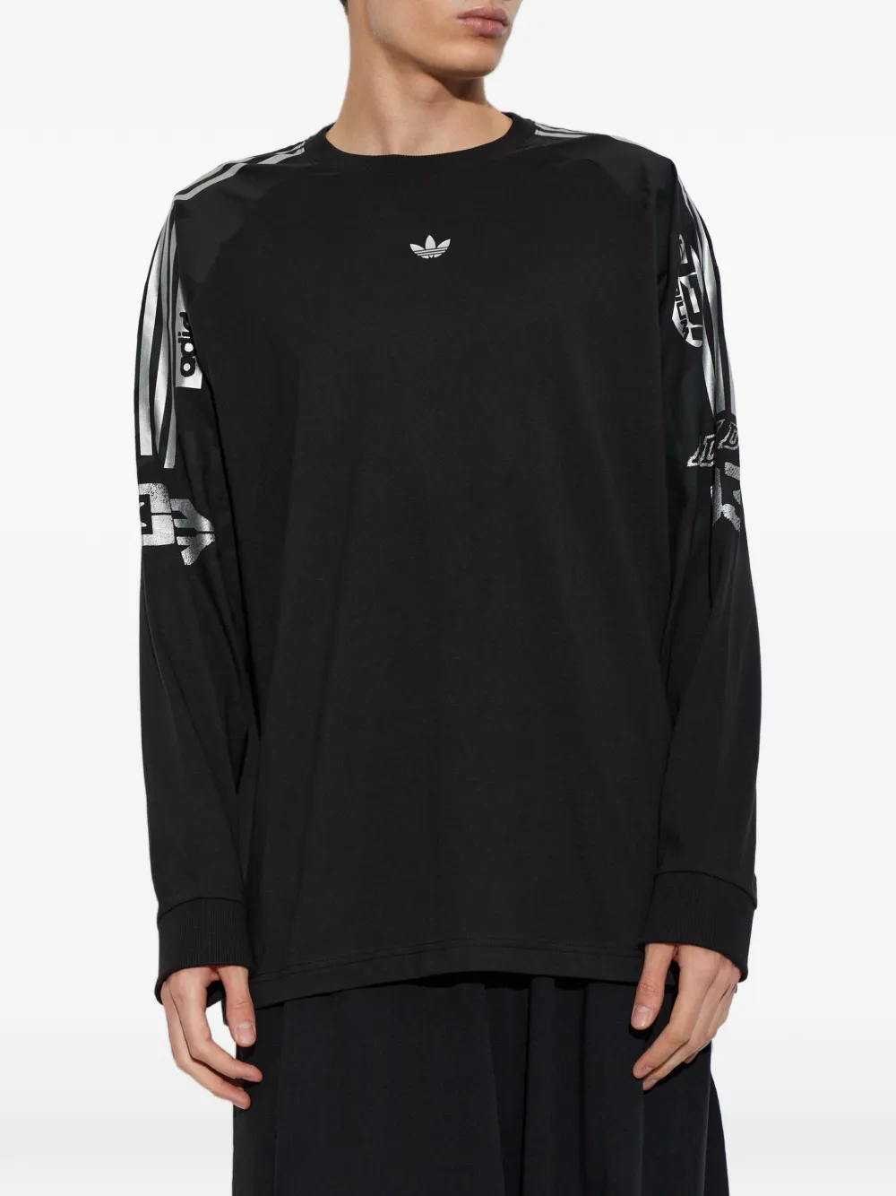 adidas Adilenium 6 long sleeve T-shirt Zwart