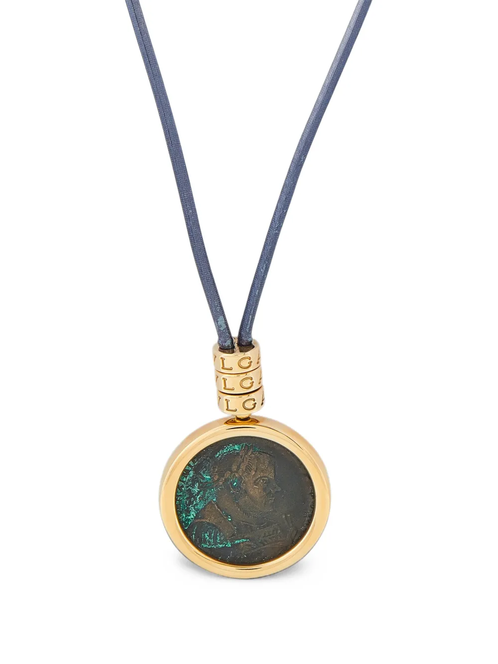 Bvlgari Pre-Owned Monete ancient coin necklace - Oro