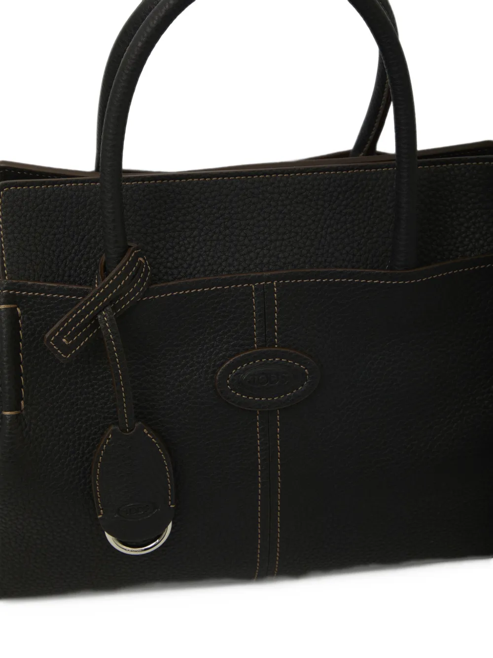 Tod's Di leather tote bag Zwart