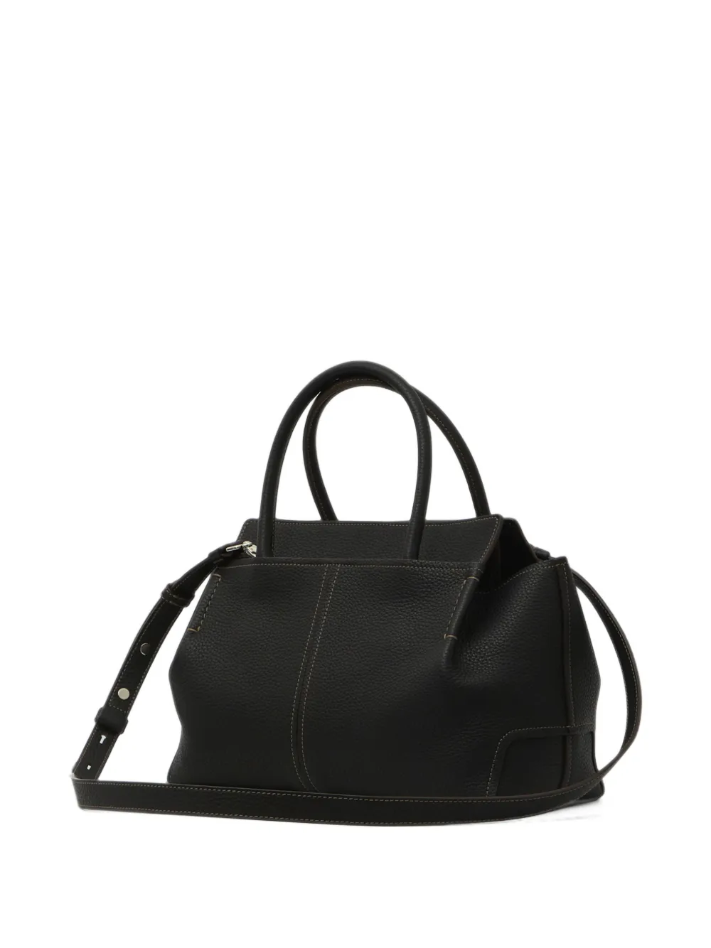 Tod's Di leather tote bag Zwart