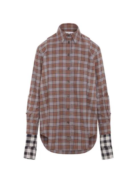 SRVC Studio Rhea check flannel shirt