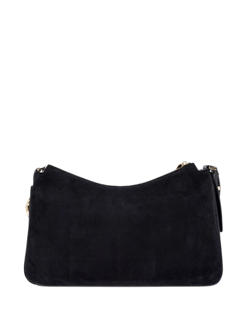 Michael Kors Nolita medium nubuck convertible shoulder bag Zwart