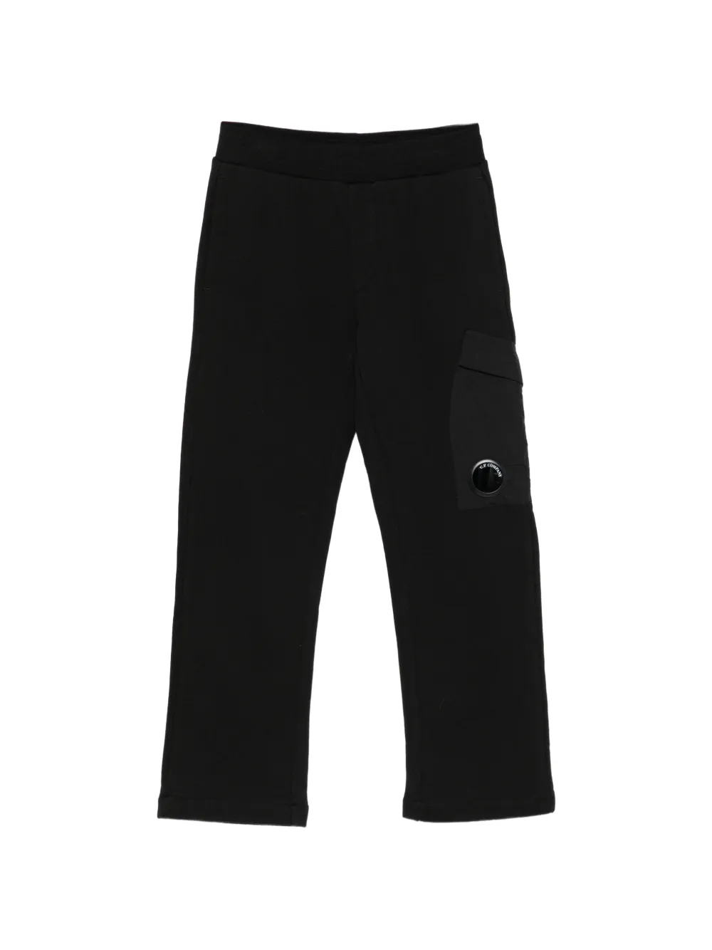 C.P. Company Kids Lens-detail cargo pants - Nero