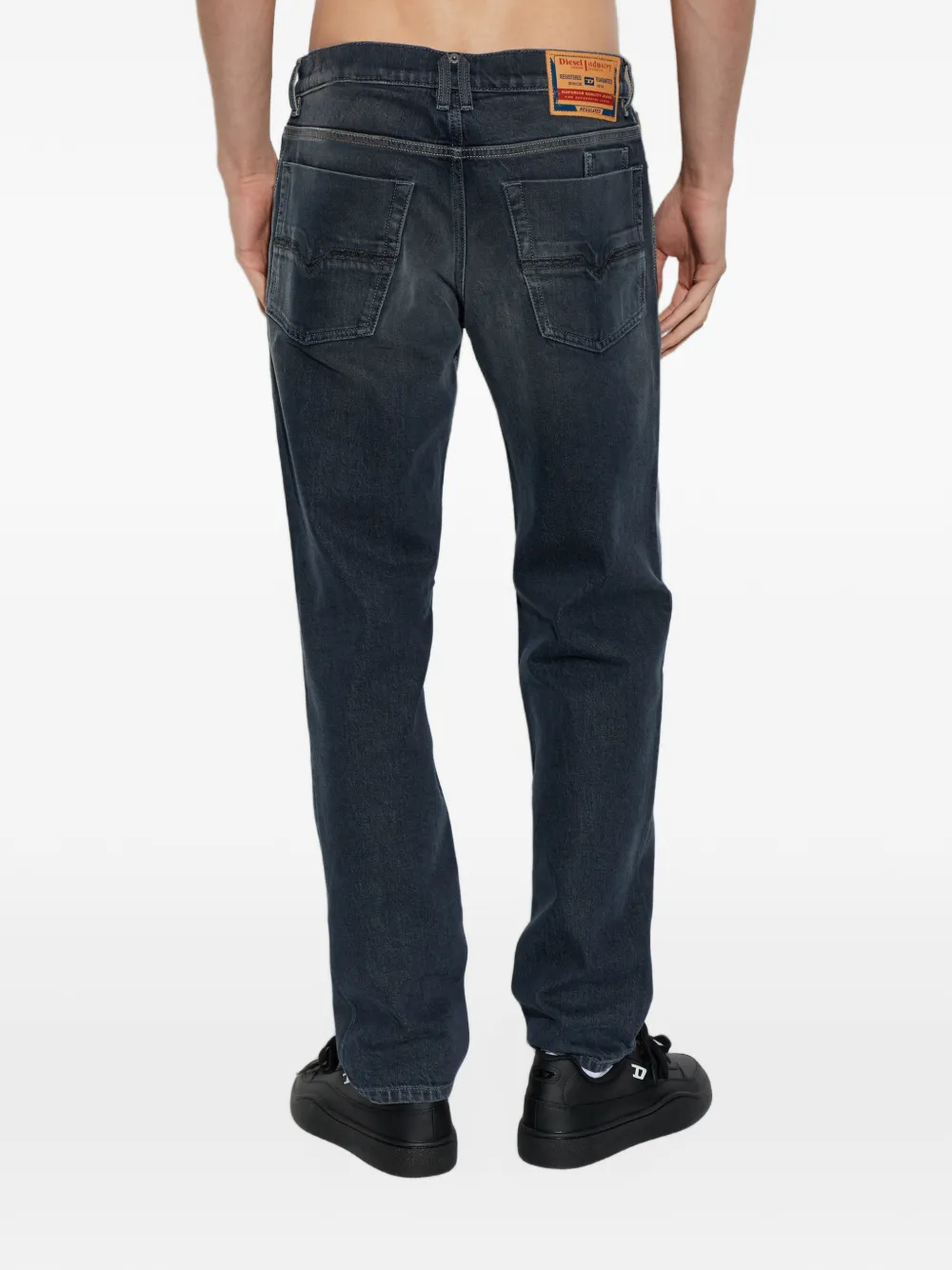 Diesel regular jeans regular waist 2023 D-Finitive Blauw