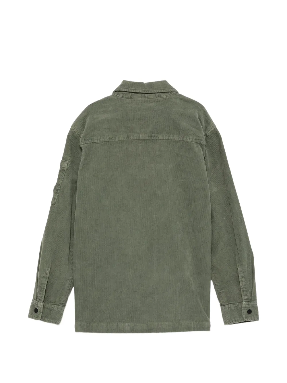 C.P. Company Kids corduroy Lens jacket Groen