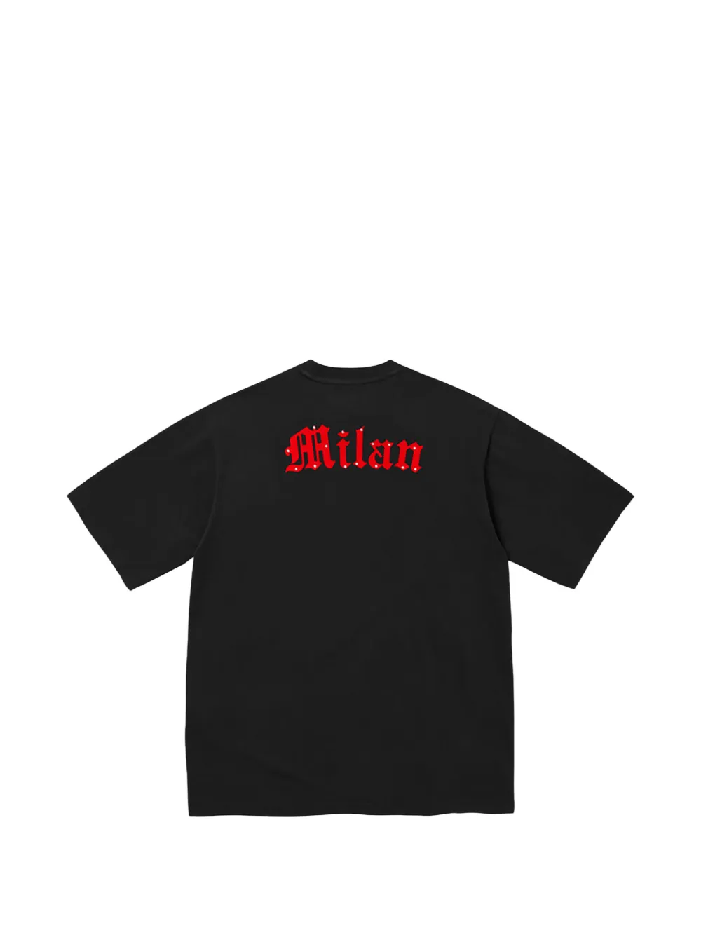 Supreme Milan T-shirt verfraaid met pailletten Zwart