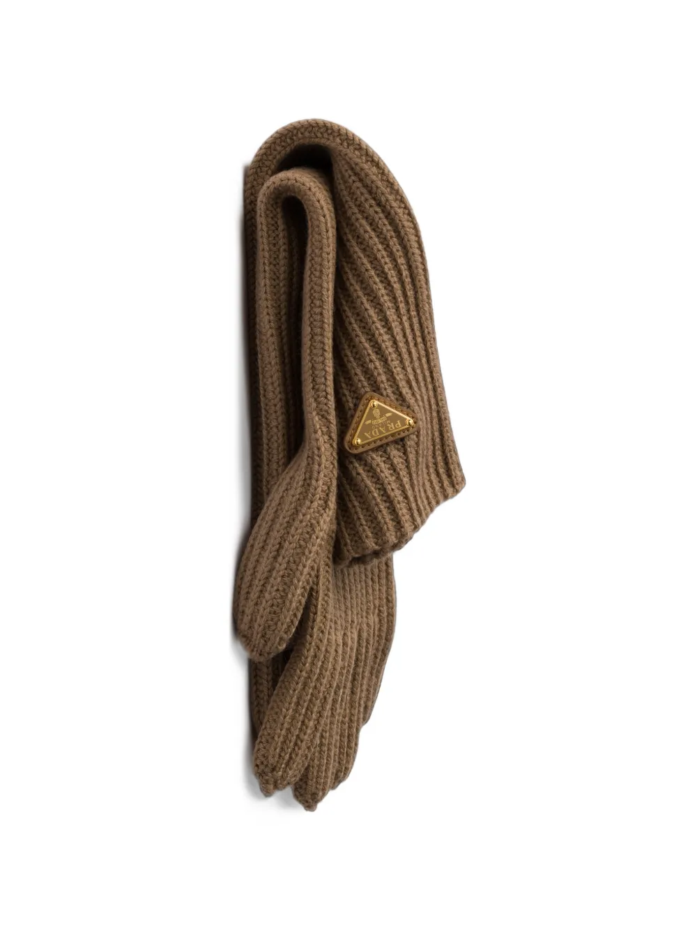 Prada wool knit gloves Bruin