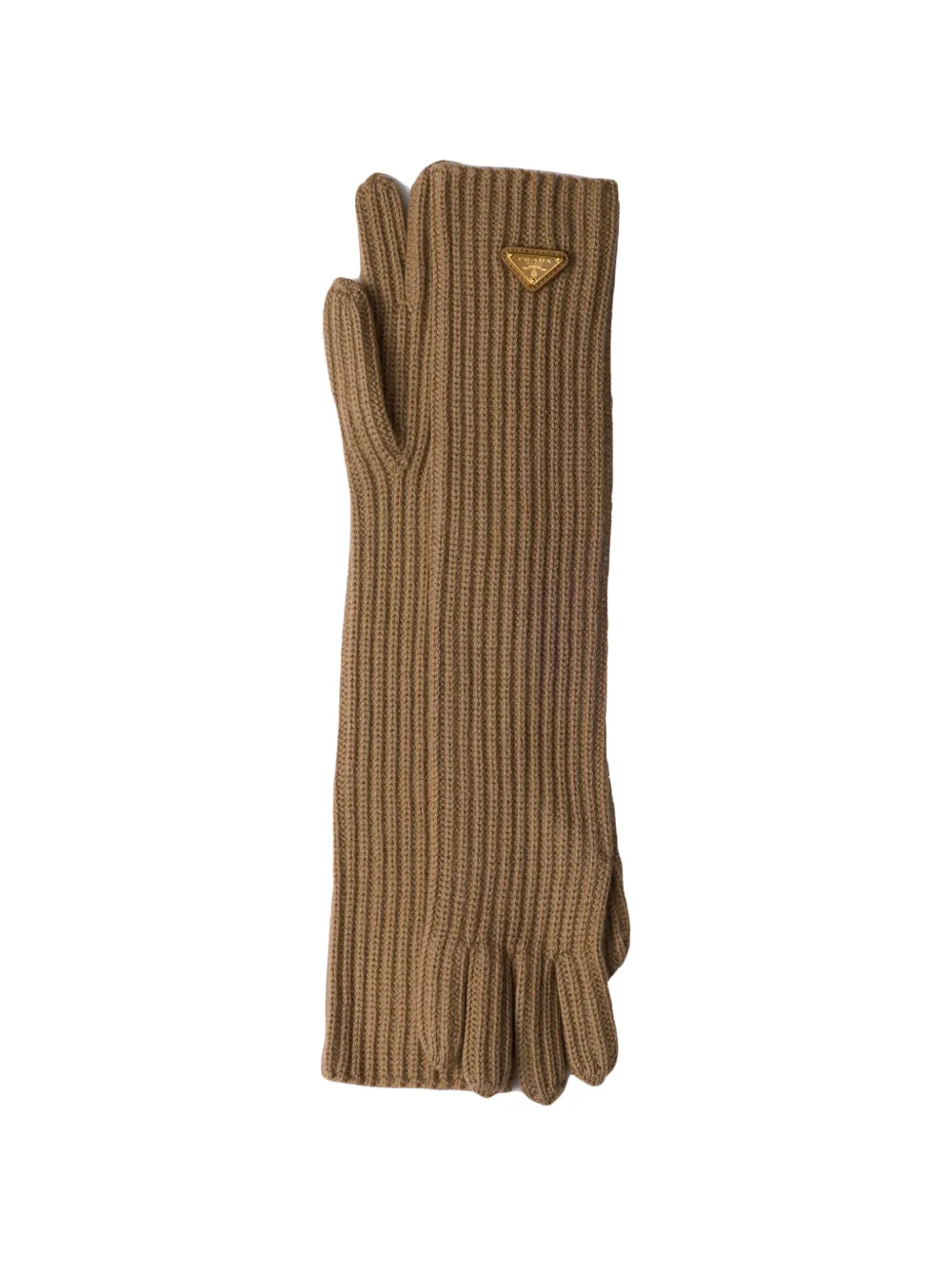 Prada wool knit gloves Bruin