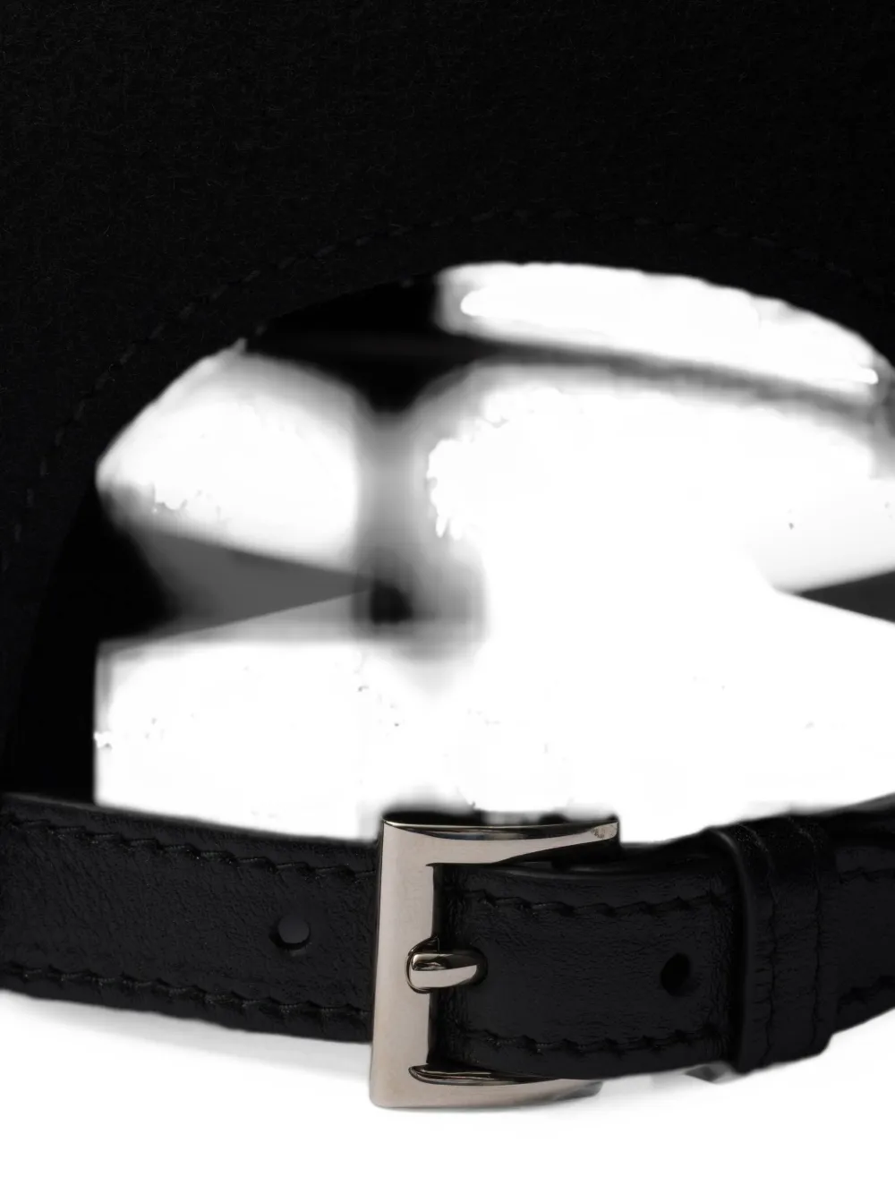 Prada felt hat Zwart