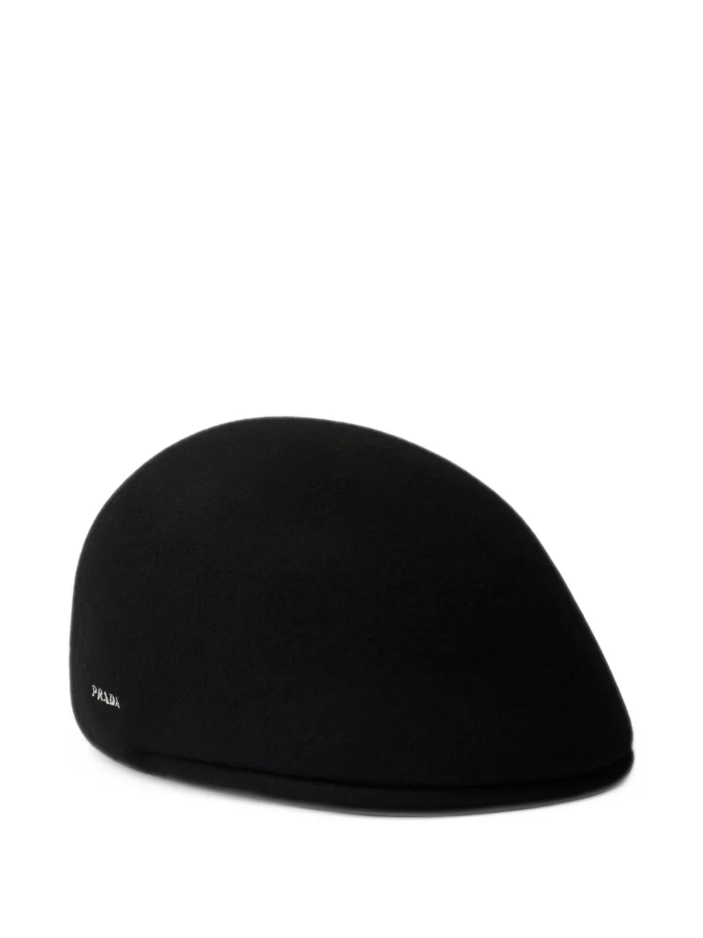 Prada felt hat Zwart