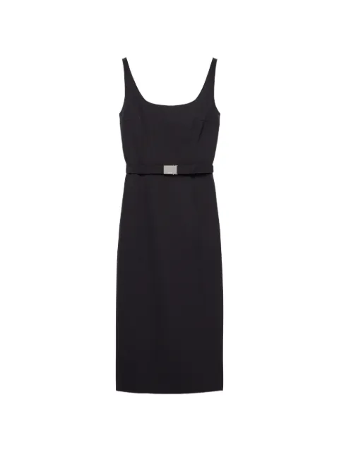 Prada stretch technical-fabric dress