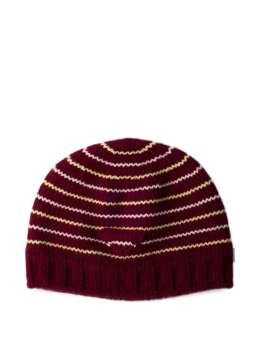 Prada wool and cashmere beanie - Rosso