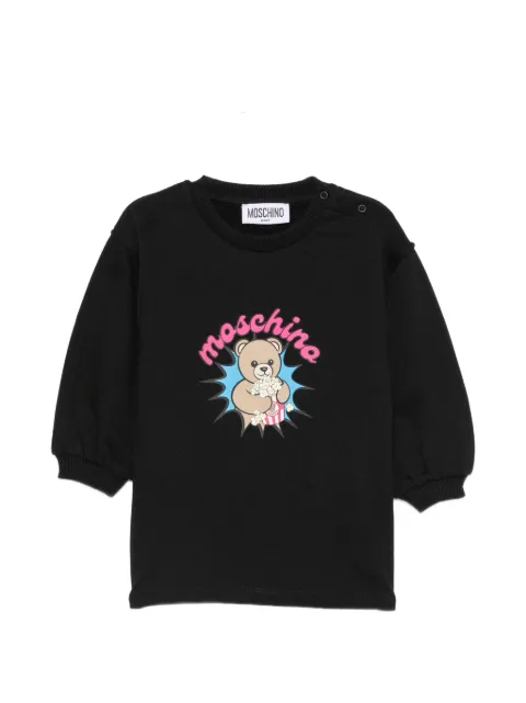 Moschino Kids Teddy Bear print dress