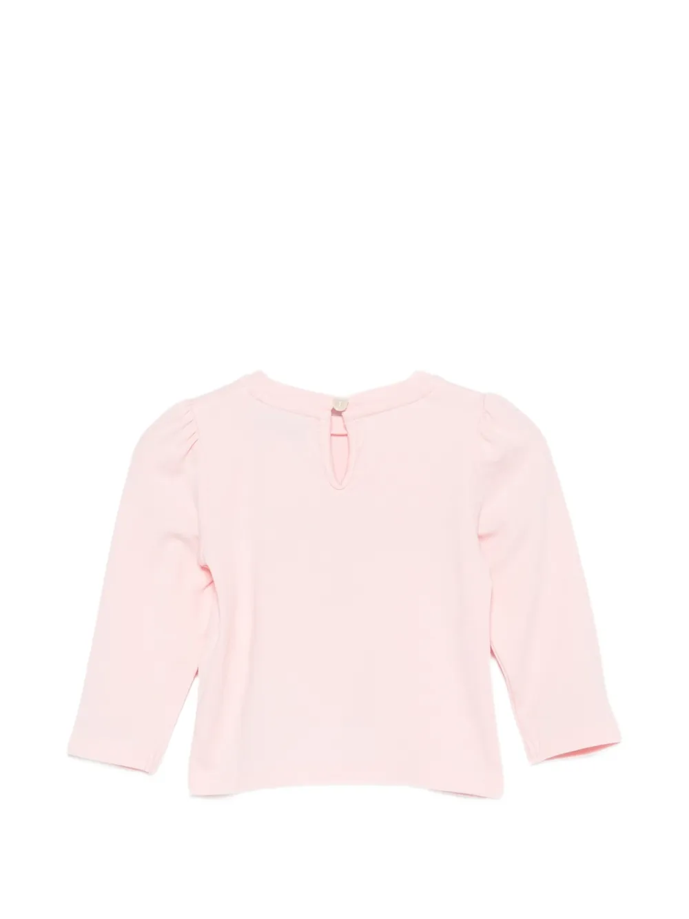 Moschino Kids Teddy Bear long-sleeve top Roze