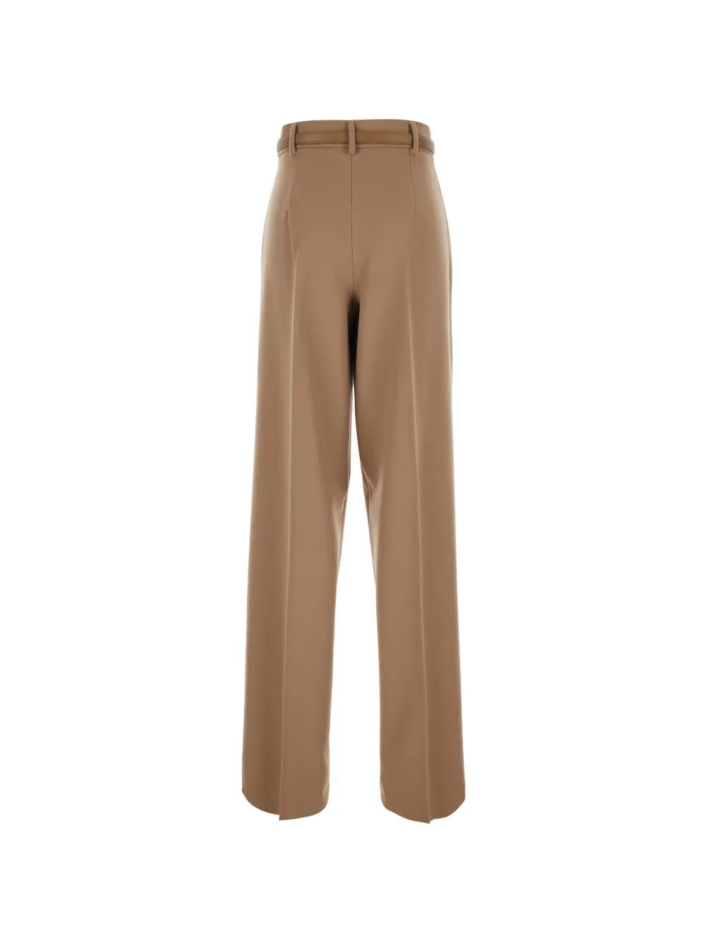Max Mara belted pleated trousers Beige