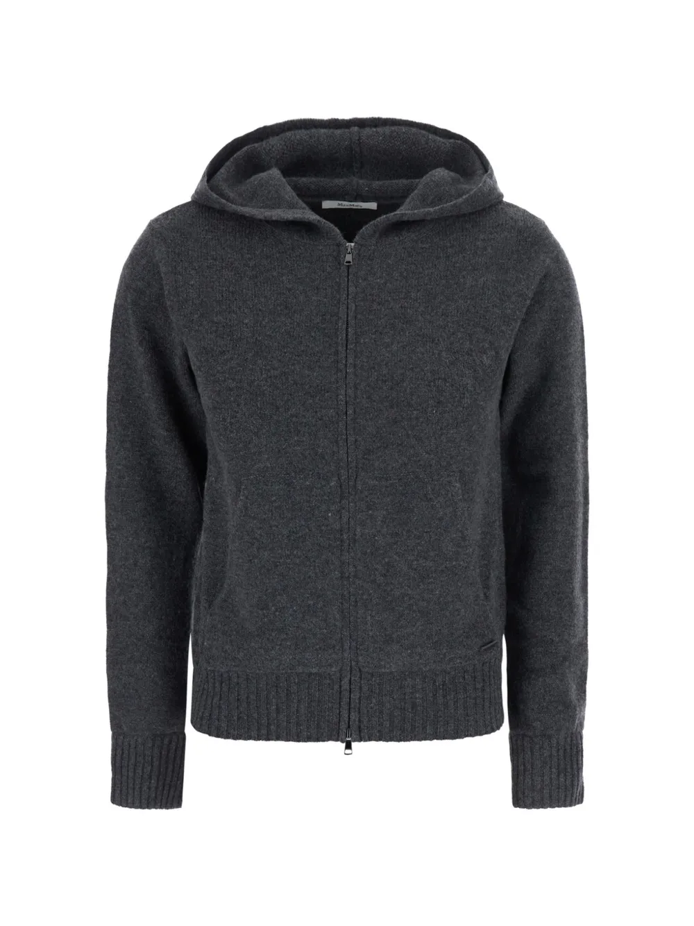 Max Mara slim-fit cashmere yarn sweater Grijs