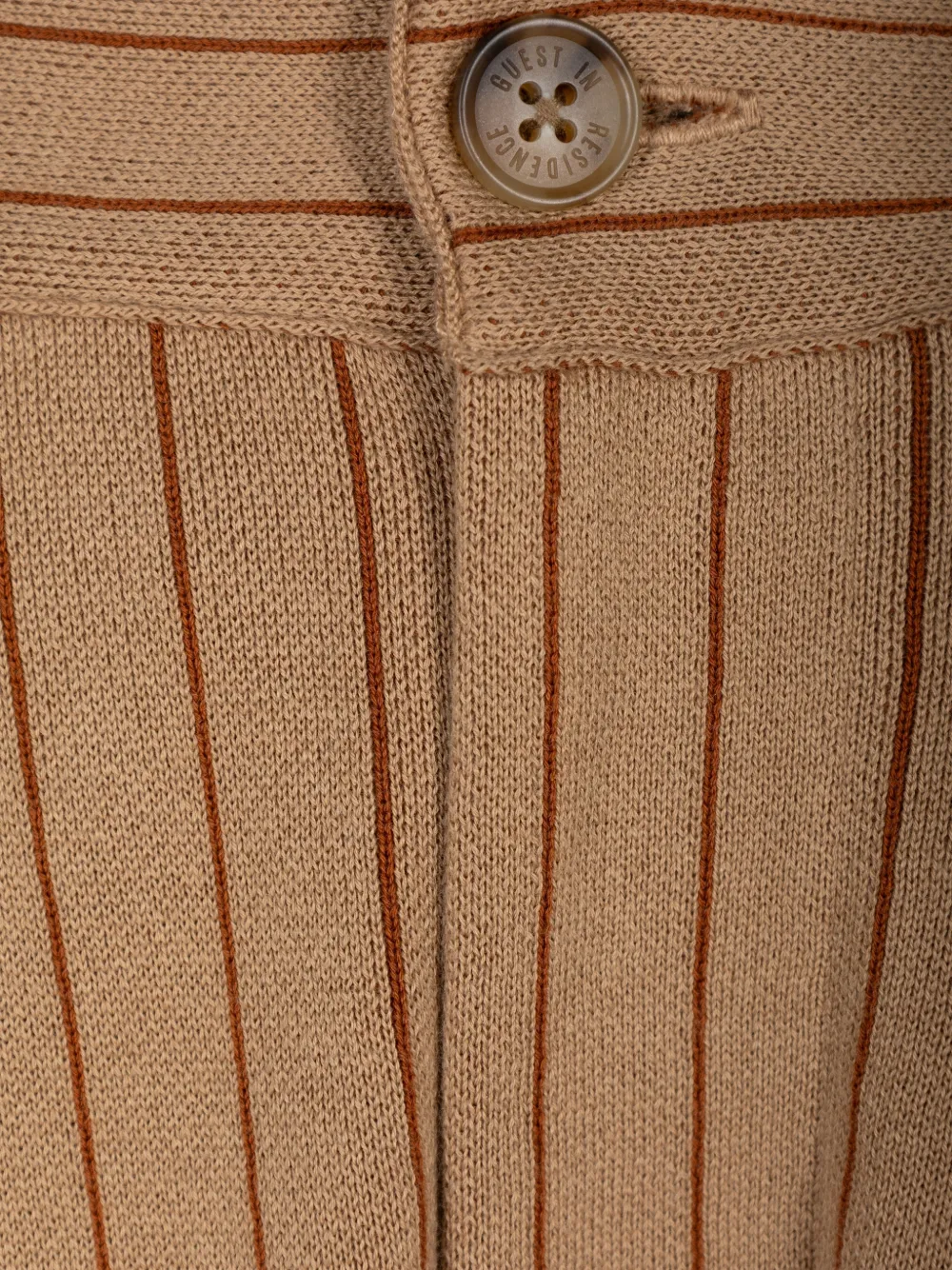 Guest In Residence pinstripe-pattern trousers Bruin
