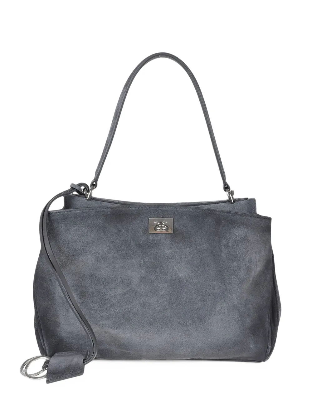 Balenciaga Rodeo handbag small in storm grey Grijs