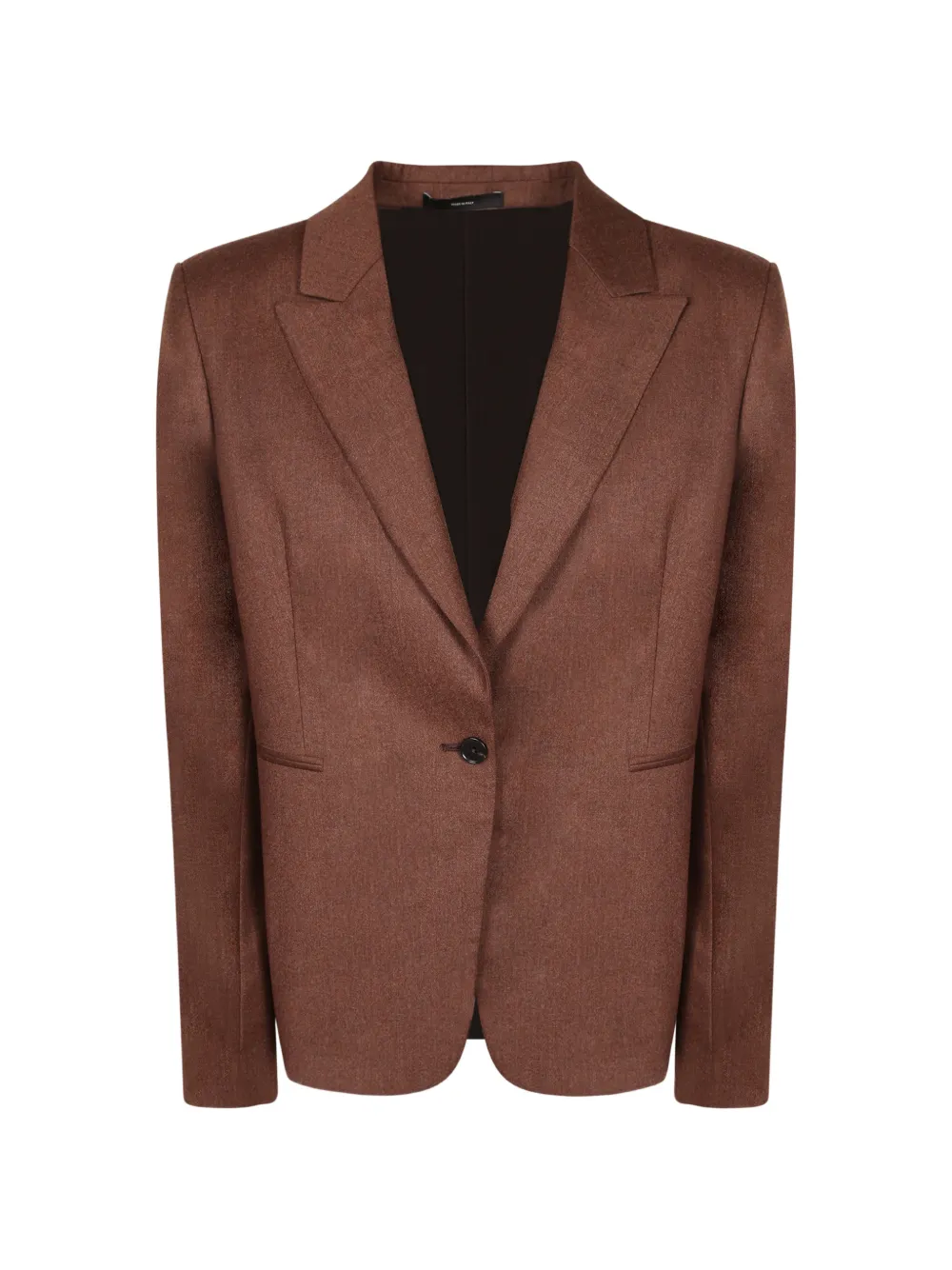 Paul Smith single-breasted peak-lapels jacket - Brown